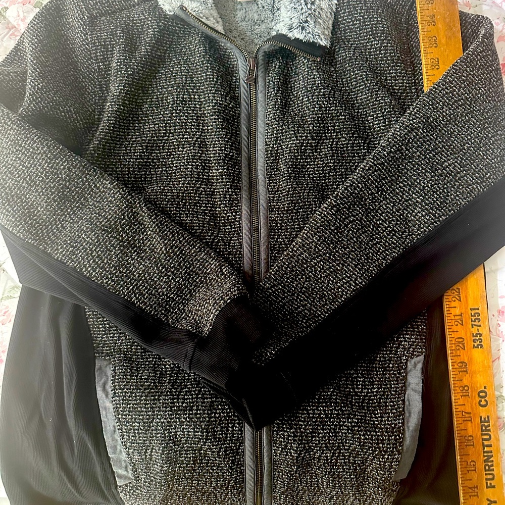 carbon 2 cobalt fleece lined jacket